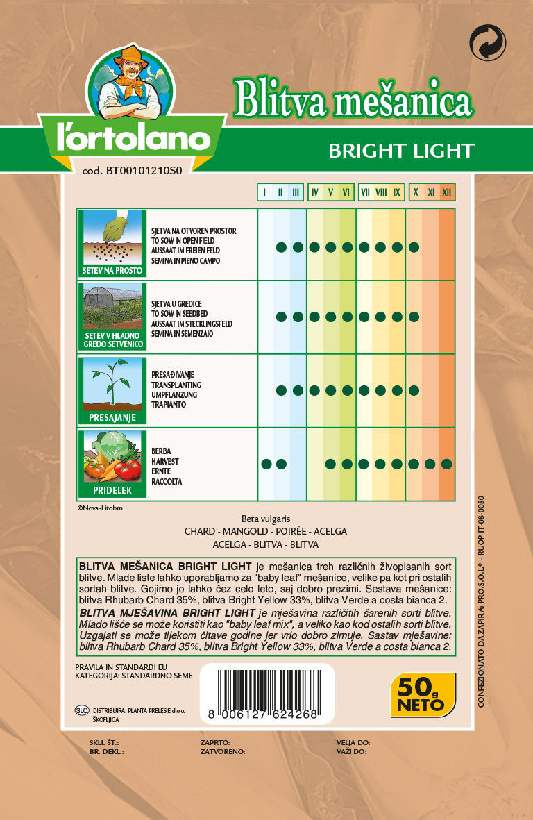 BLITVA BRIGHT LIGHT 50 G - Slika 2