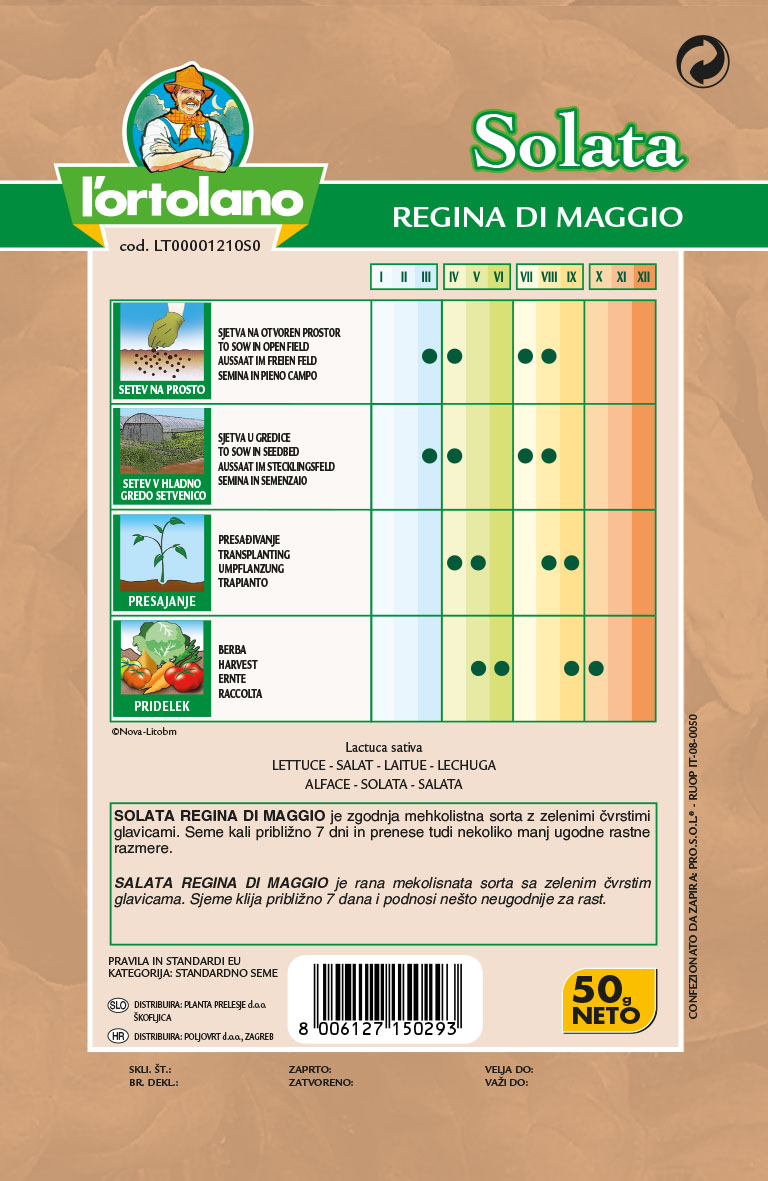 SALATA MAJSKA KRALJICA 50 G - Slika 2