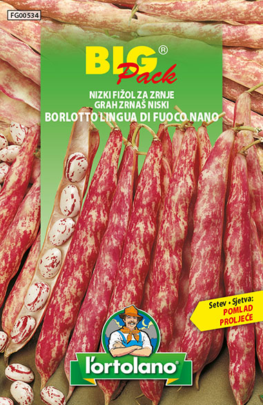 GRAH ZRNAŠ NISKI BORLOTTO TREŠNJEVAC 70 G