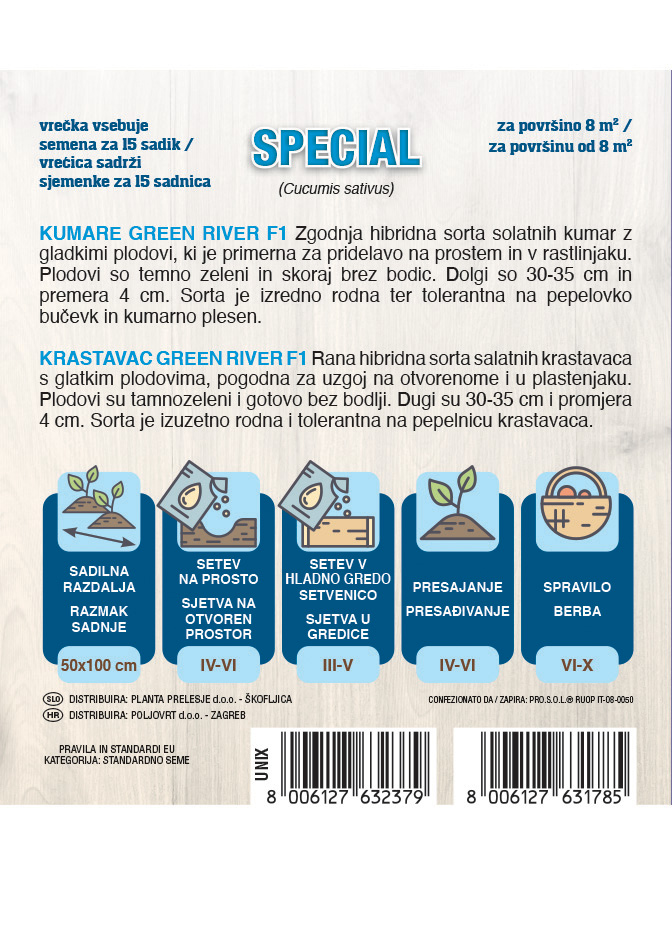 NOVI SPECIAL KRASTAVAC GREEN RIVER F1 15 SJ - Slika 2