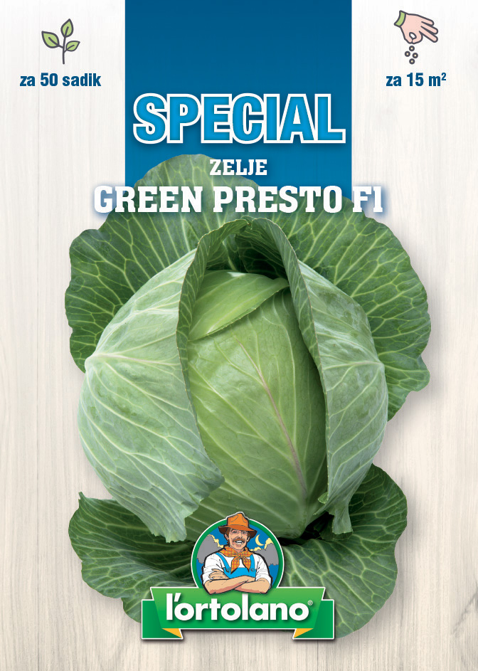 NOVI SPECIAL KUPUS GREEN PRESTO F1 50 SJ